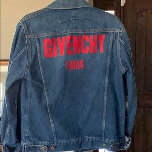 givenchy denim jacket men